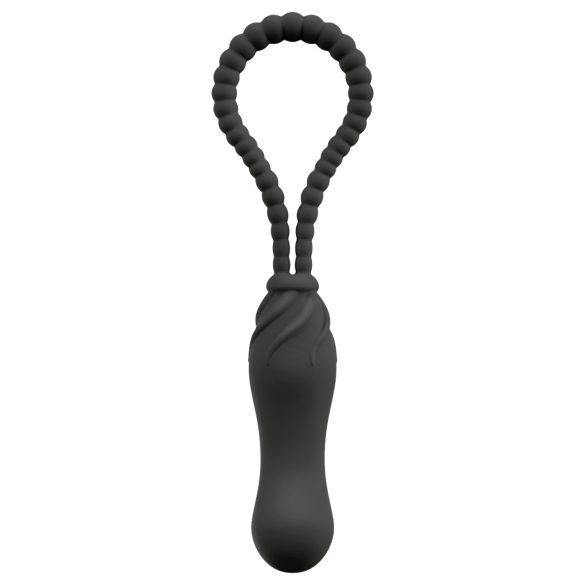 Black Velvets - strap-on dildo - verstelbaar harnas - zwart