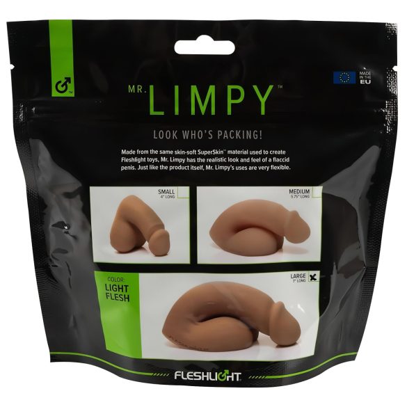 Mr. Limpy - realistische dildo groot - huidkleur