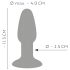 You2Toys - siliconen anaal plug (gekleurde)