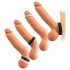 You2Toys 4in1 - penis- en teelbalringen set (natuurlijk-zwart)