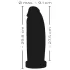 realistixxx Real Giant - giga dildo - 30 cm (zwart)
