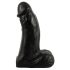 Realistixxx Real Giant - realistische dildo met ballen - 22 cm (zwart)