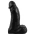 Realistixxx Real Giant - dildo met ballen - 22 cm - zwart