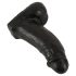Realistixxx Real Giant - realistische dildo met ballen - 22 cm (zwart)