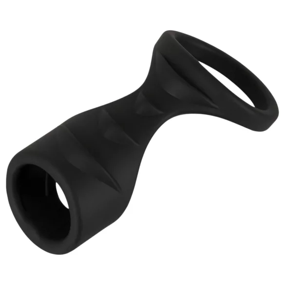 Erecto - penisring 2-in-1 - zwart