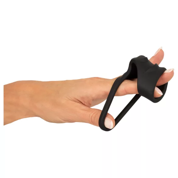 Erecto - penisring 2-in-1 - zwart