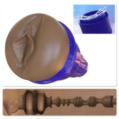   Fleshlight Boost Bang - masturbator kunstvagina - realistisch - bruin