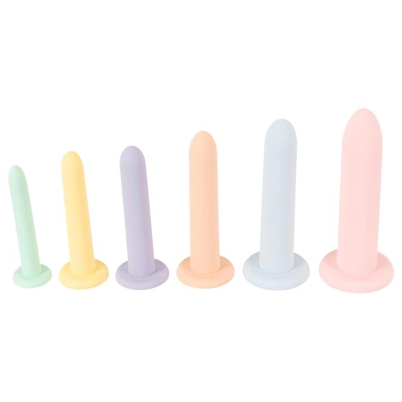 Six in a Row - dildo trainer set - 6 stuks - kleurrijk