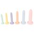 Six in a Row - dildo trainer set - 6 stuks - kleurrijk