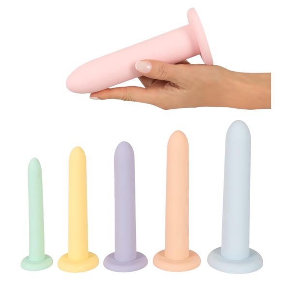 Six in a Row - dildo trainer set - 6 stuks - kleurrijk
