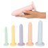 Six in a Row - dildo trainer set - 6 stuks - kleurrijk