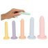 Six in a Row - dildo trainer set - 6 stuks - kleurrijk