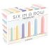 Six in a Row - dildo trainer set - 6 stuks - kleurrijk