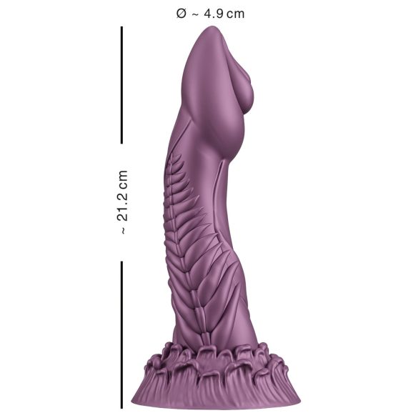 Beasty Cocks - dildo alien vorm - siliconen - paars