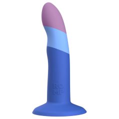 ROMP Piccolo - siliconen dildo - flexibel - blauw/paars