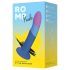 ROMP Piccolo - siliconen dildo - flexibel - blauw/paars