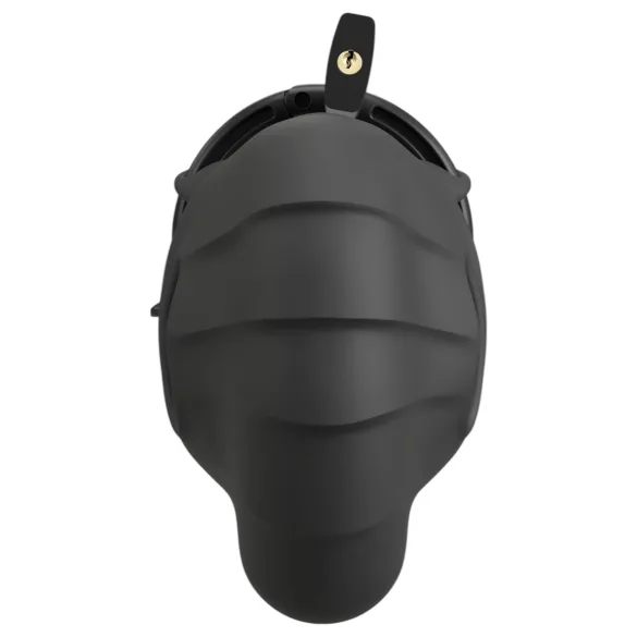 Black Velvets - penis- en balzakkooi - zwart