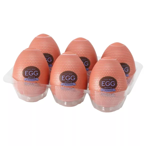 TENGA Egg Misty II Stronger - masturbatorei - sterk - 6 stuks