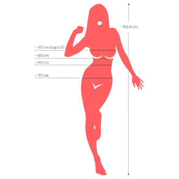 You2Toys - Opblaaspop - Grote borsten - Kunststof