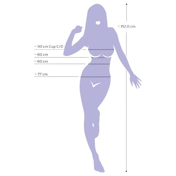 You2Toys - Opblaasbare sekspop - Grote borsten - Realistisch latex