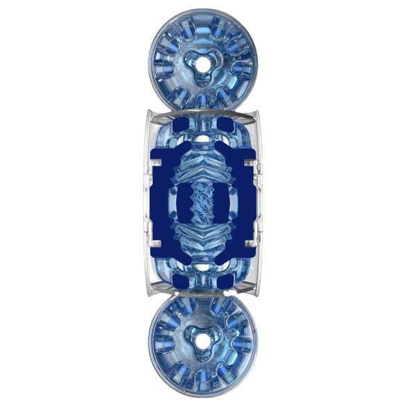 Fleshlight Quickshot Turbo - reismasturbator - blauw