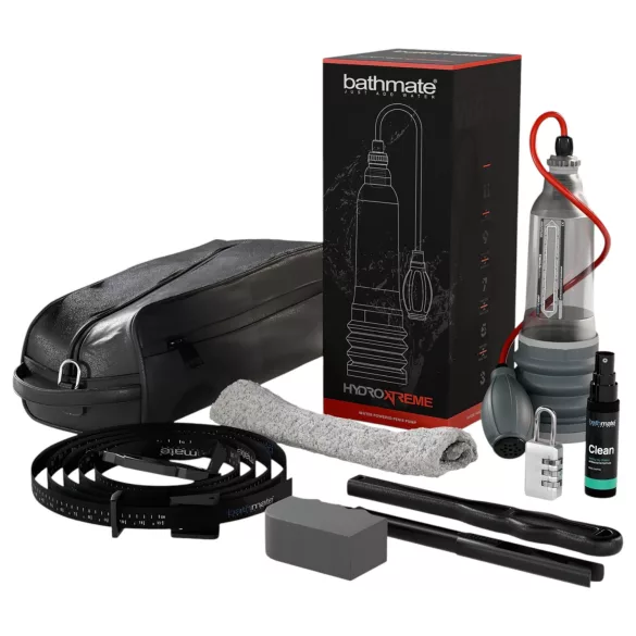 Bathmate HydroXtreme 8 - hydro penispompset (transparant)