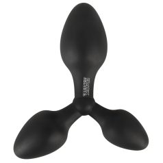 Black Velvets - buttplug set triple - siliconen zwart