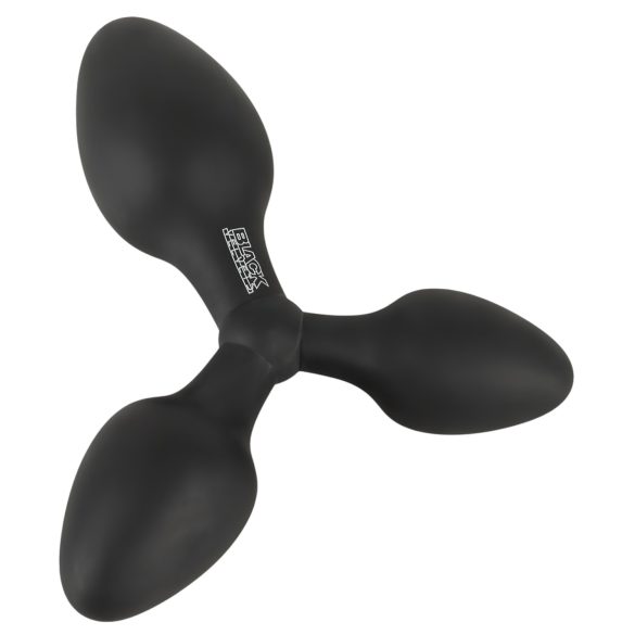 Black Velvets - buttplug set triple - siliconen zwart