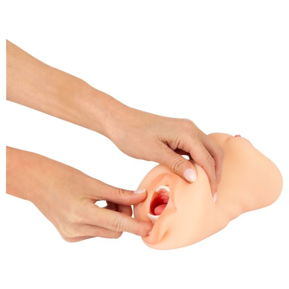 Nature Skin - masturbator vagina en mond - realistisch - huidkleur