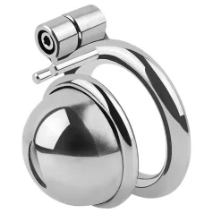   fetish collection - mini peniskooi met 3 verwisselbare teeltringen (zilver)