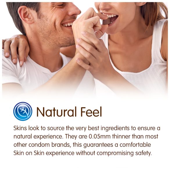 Skins - condooms met chocoladesmaak - 4 stuks