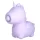 Unihorn Karma - opladbare clitorisstimulator - unicorn - siliconen - paars