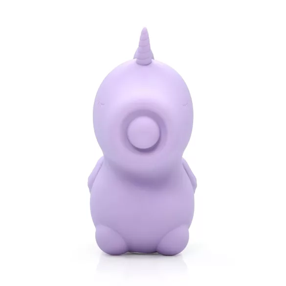 Unihorn Karma - opladbare clitorisstimulator - unicorn - siliconen - paars