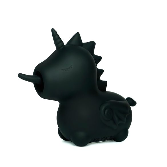 Unihorn Wild Spirit - oplaadbare unicorn clitorisstimulator (zwart)