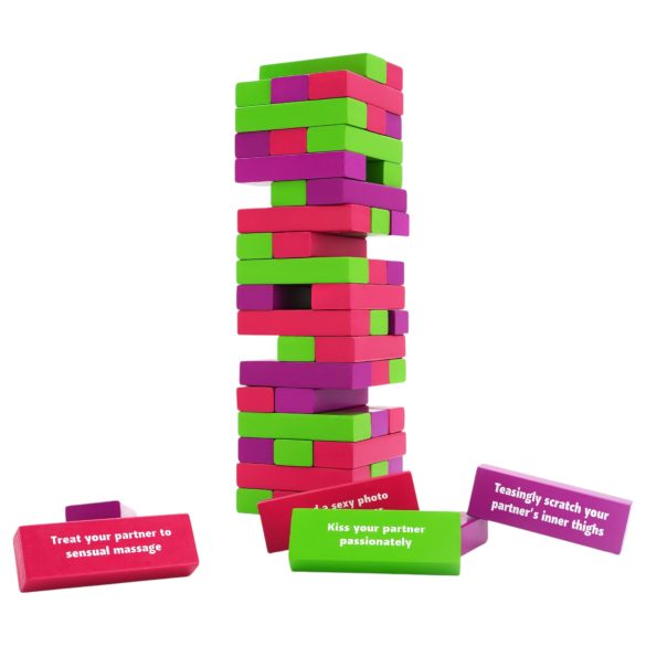 Play Wiv Me - erotisch Jenga spel - 54 blokken