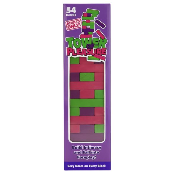 Play Wiv Me - erotisch Jenga spel - 54 blokken