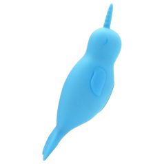 Oplaadbare Narwal Clitoris Stimulator (blauw)