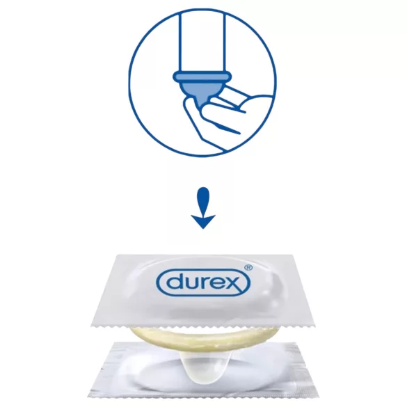 Durex Nude Close Fit - dun condoom (10 stuks)