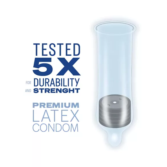 Durex Nude Close Fit - dun condoom (10 stuks)