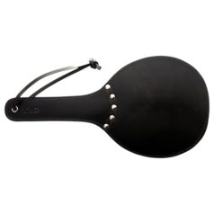 Rouge - echte leren peddel, harde en zachte kant (rood)