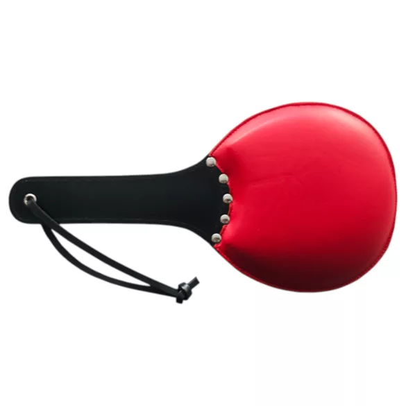 Rouge - leren paddle - hard en zacht - rood