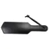 Rouge - paddle van echt leer - studs - zwart