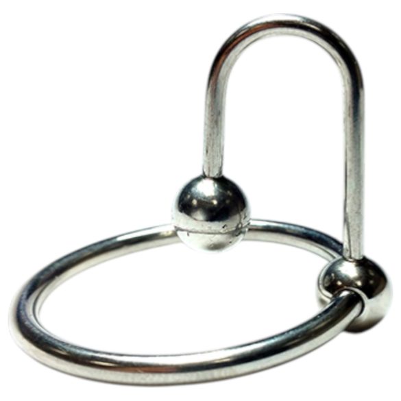 Rouge - bolvormige, roestvrijstalen dilator (zilver)
