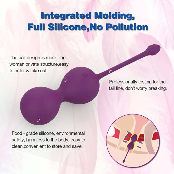 Lonely Winni - slimme vibrerende ei (roze)