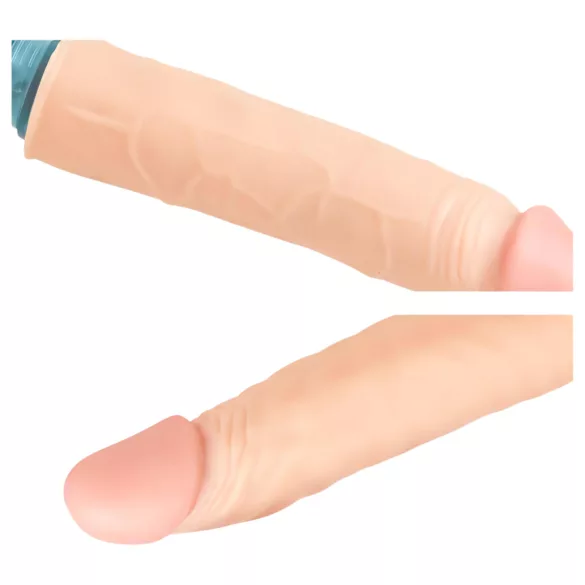 Lonely Max - realistische vibrator - 17 cm - huidskleur