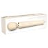 le Wand - exclusieve, op netstroom werkende massager vibrator (beige)