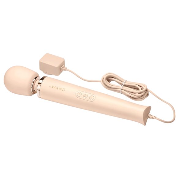 le Wand - oplaadbare massagestav vibrator - luxe - beige