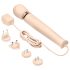 le Wand - exclusieve, op netstroom werkende massager vibrator (beige)