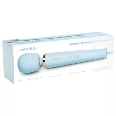 le Wand - exclusieve, netstroom massager-vibrator (blauw)