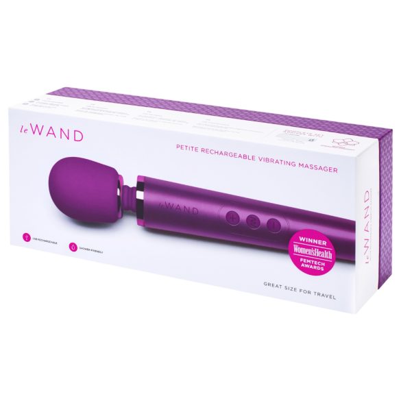 le Wand Petite - massage vibrator - compact - siliconen - paars